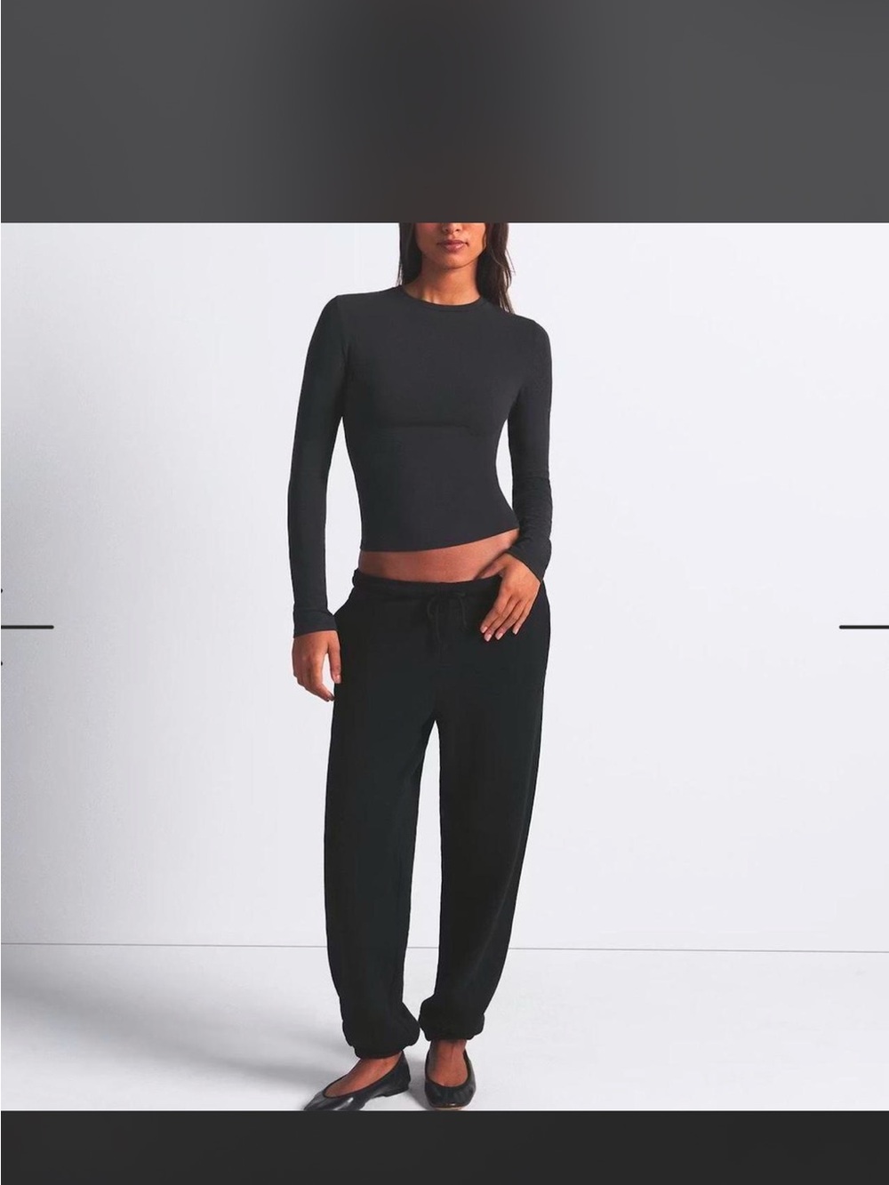 Skims cotton Jersey long sleeve T-shirt